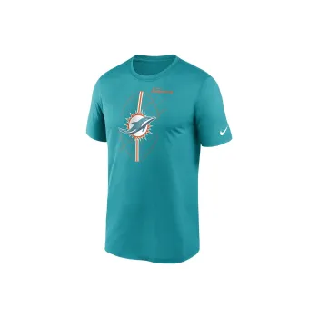 Nike Miami Dolphins Men's Nike Dri FIT Nfl Hooded T Shirt