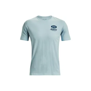 Under Armour T Shirts Men Blue