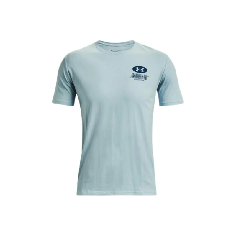 Under Armour T Shirts Men Blue-0