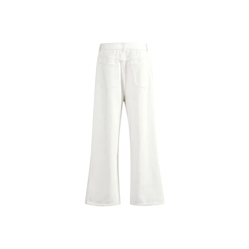 FASTFISH Jeans Unisex White-1