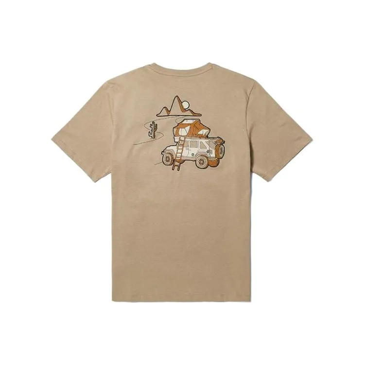 Timberland T Shirt Unisex Light Mud-0