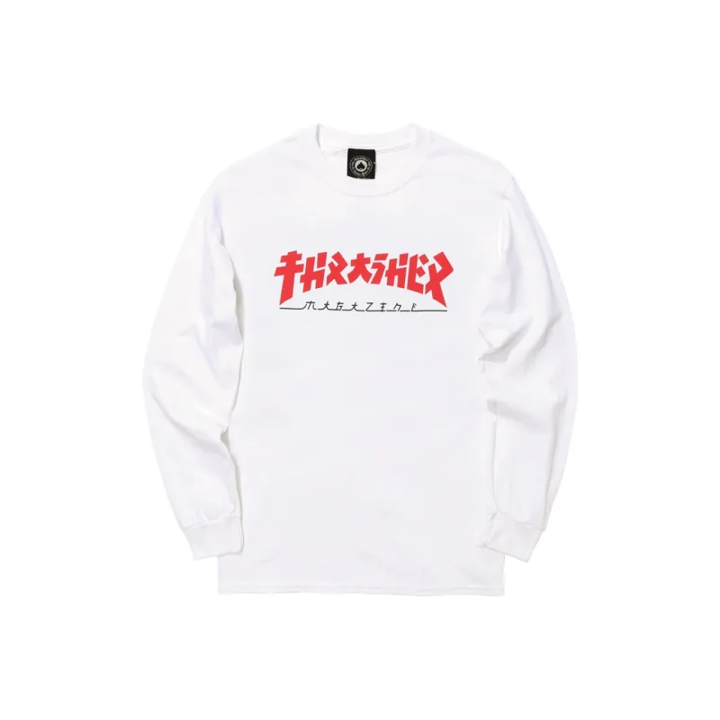 Thrasher T Shirts Unisex White-0