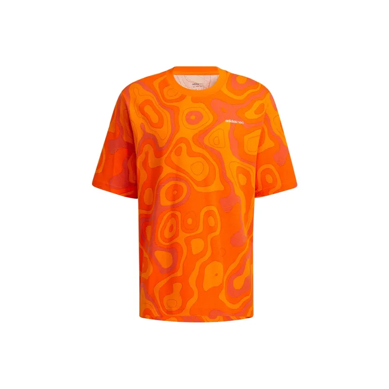 Adidas Neo T Shirt Men's Orange-0