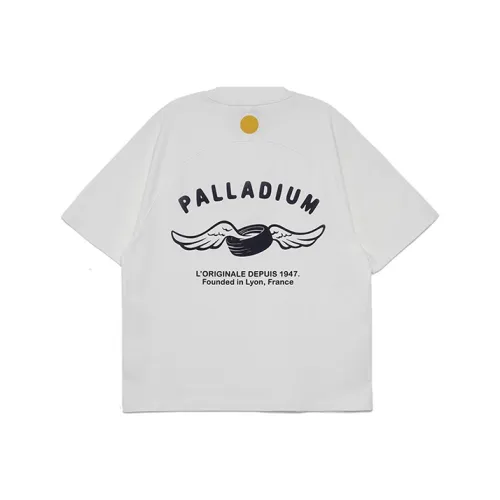 Palladium Drop Shoulder Sleeve T-Shirt Men's Cotton Candy