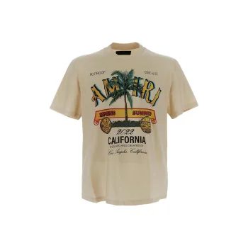 AMIRI Beige Materials T shirt