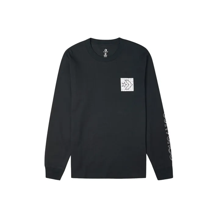 Converse T Shirts Men Ink Black-0