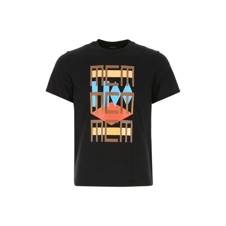 MCM T Shirts Men Black-0