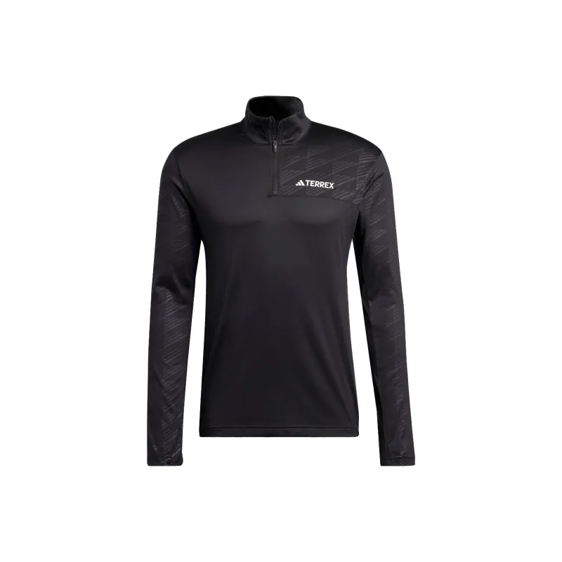 Adidas Free Shipping With AdiClub Terrex Multi Half-Zip Long Sleeve Tee-0