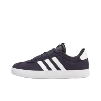 Adidas VL COURT 3.0 Anti Slip Wear Resistant Low Top Skateboard Shoes Women's Black White