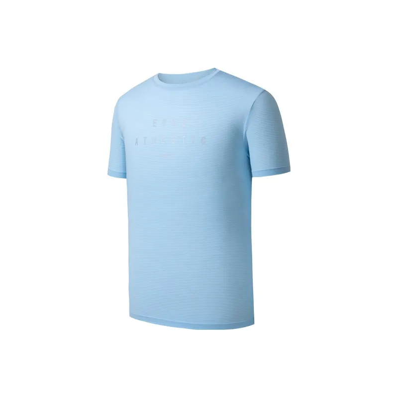 Erke T Shirt Men's Light Lake Blue-0