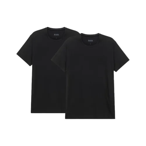 HUGO BOSS T Shirt Men's 2 Pack Black