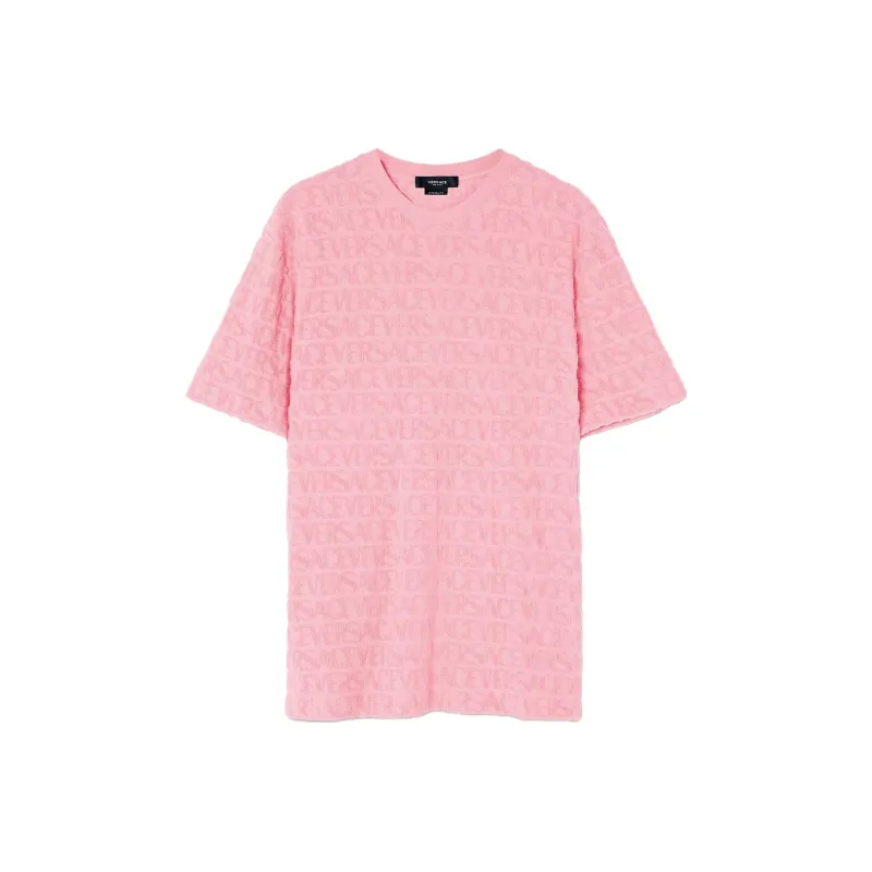 VERSACE T-Shirts Men Pink-0