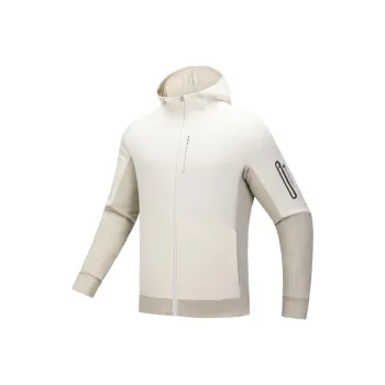 Anta Variety Training Collection Jackets Coats Men's Coral Stone White/Sand Dune Gray