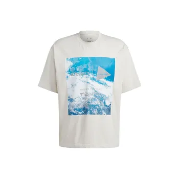 Adidas Graphic Printed Crewneck T Shirt
