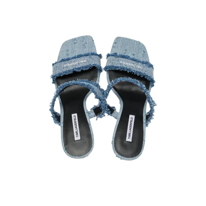 Karl Lagerfeld Jeans Waverly Wedge Sandals Women's-3
