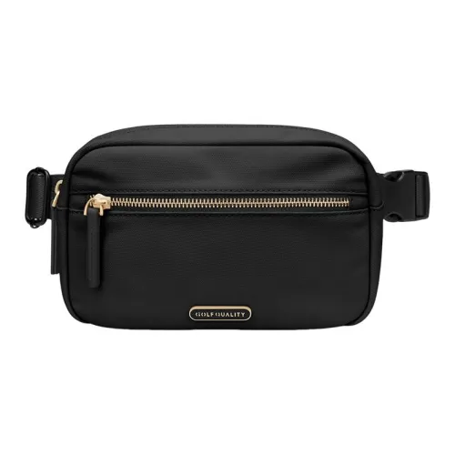 GOLF Fabric Fanny Pack Women's Creamy Apricot/Elegant Black