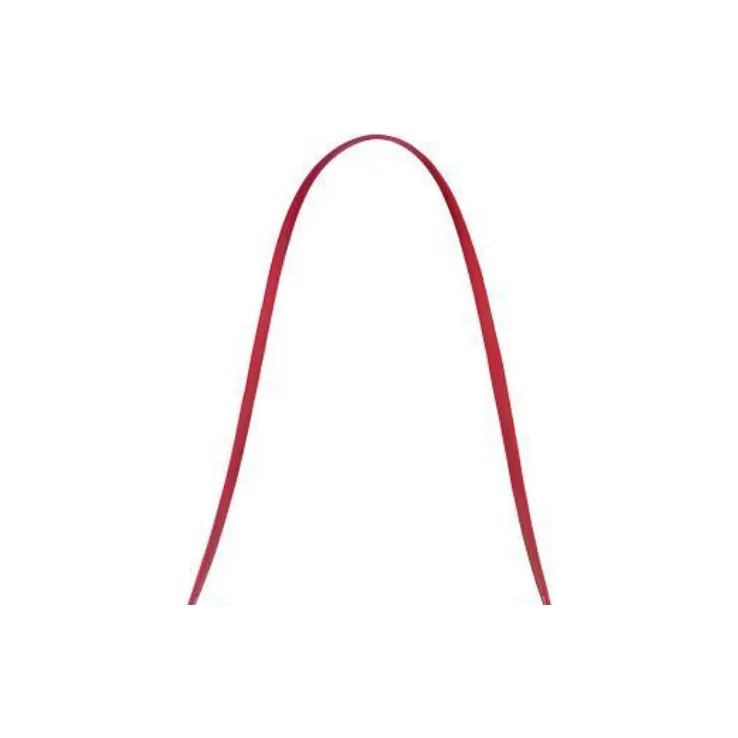 By Far Matilda Sheepskin Crossbody One Shoulder Handbags Women's Red-3