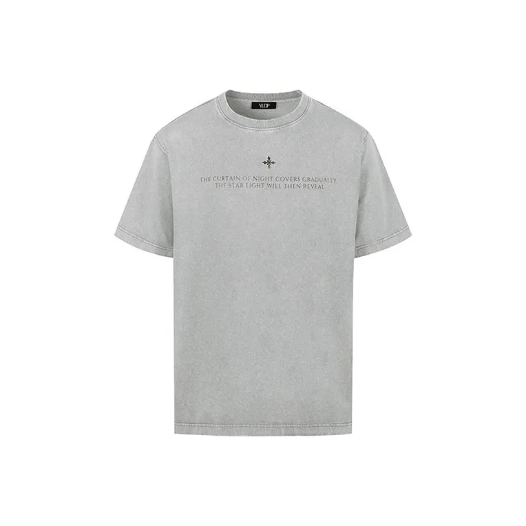 YLDP T Shirts Unisex Gray-0