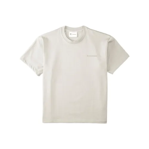 Adidas Originals Drop Shoulder Sleeve T Shirt Unisex Jade White
