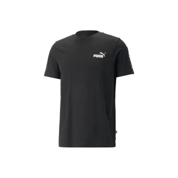 PUMA Set-in Sleeve T-Shirt Men's Black