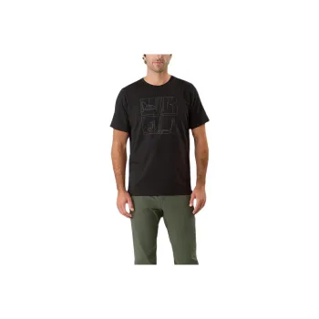 Arcteryx Beginners' Bird Military Bird Collection T Shirts Men Black