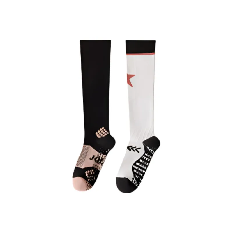 Temooues Knee High Socks Women's Combo Set-11