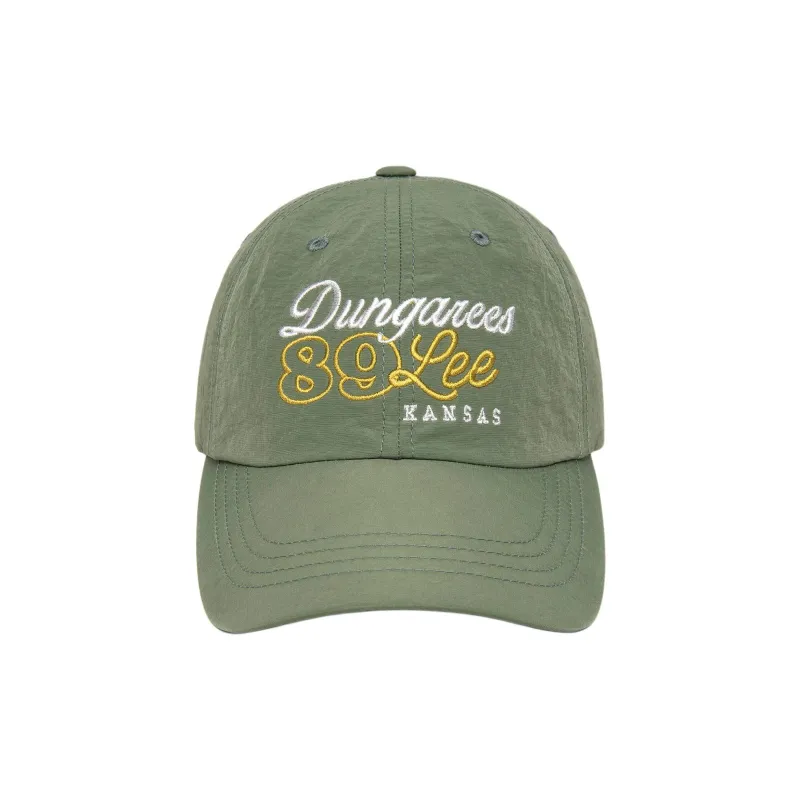 Lee Nylon Baseball Caps Unisex Khaki-1