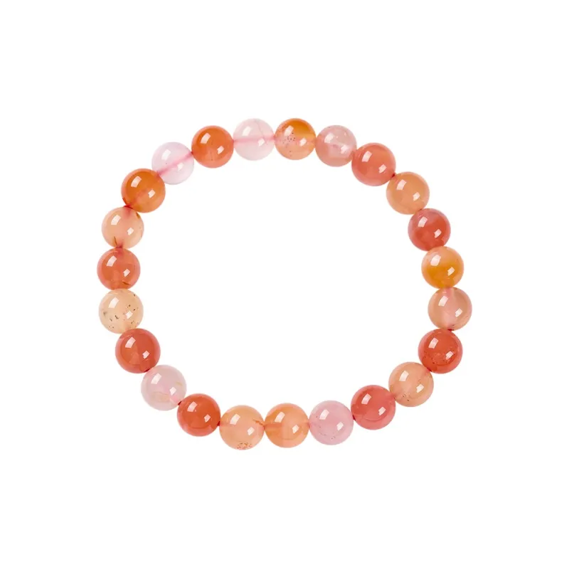 Execute The Blessing Southern Red Agate Bracelets Unisex-0