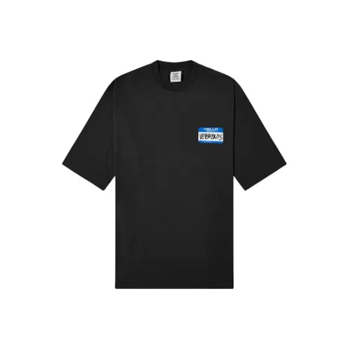 Vetements My Name Is T Shirt