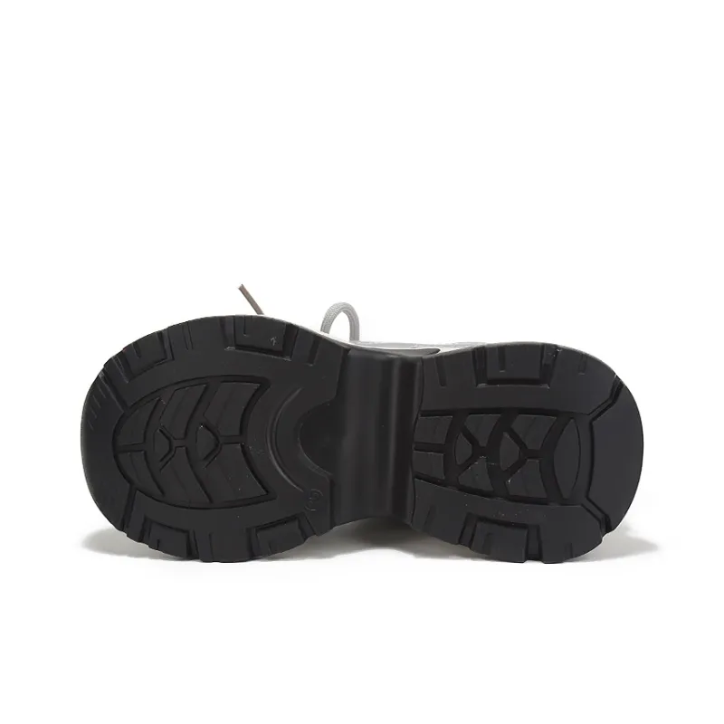 Yobn Durable Breathable Lightweight Low Top Chunky Sneakers Women's-5