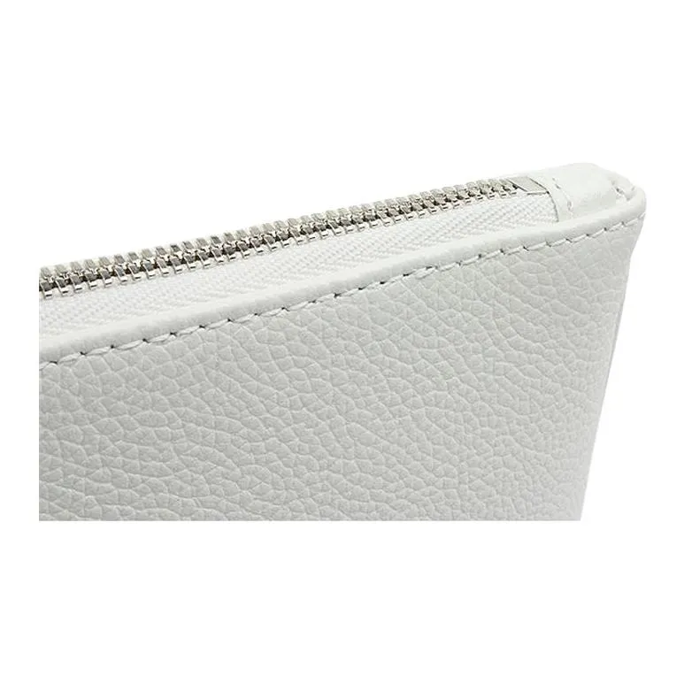Balenciaga Leather Clutch Women's White & Pink-5