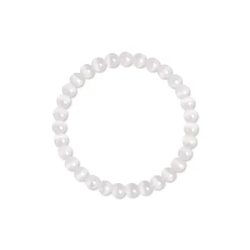 HELA DE HAI Glass Cat Eye Jade Bracelets Women's
