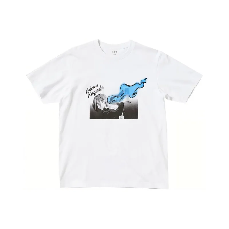UNIQLO X Spell Fight Co titled Series T Shirts Unisex White-0
