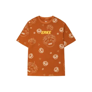 Erke T Shirt Men's Cold Pine Orange