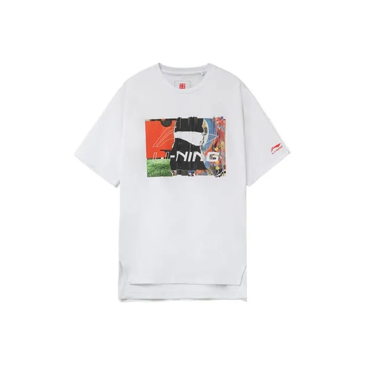 LiNing T Shirts Men White-0