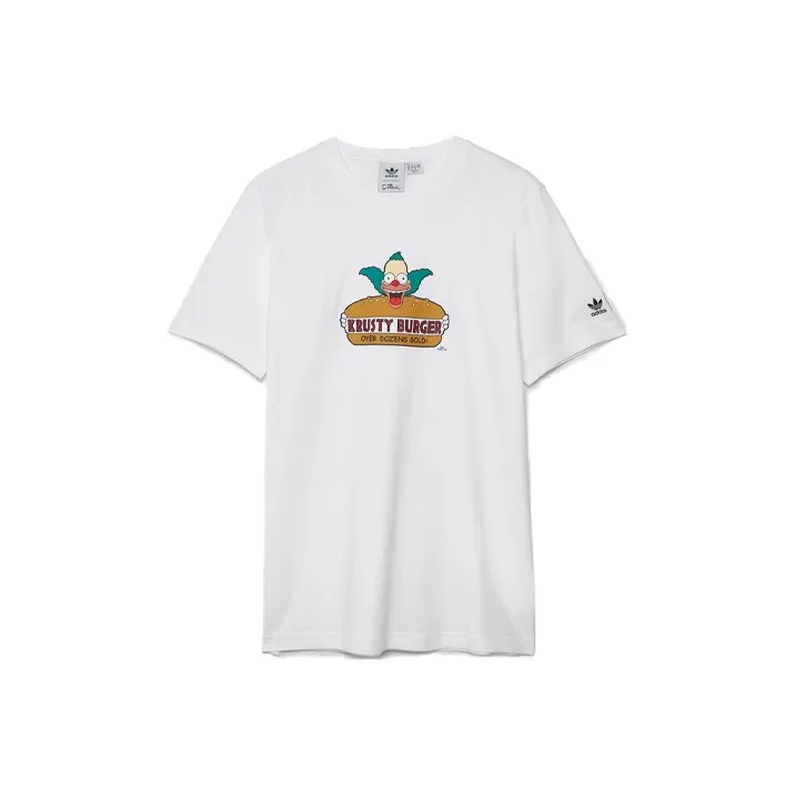 Adidas Originals x The Simpsons/ T Shirt Men's White-0