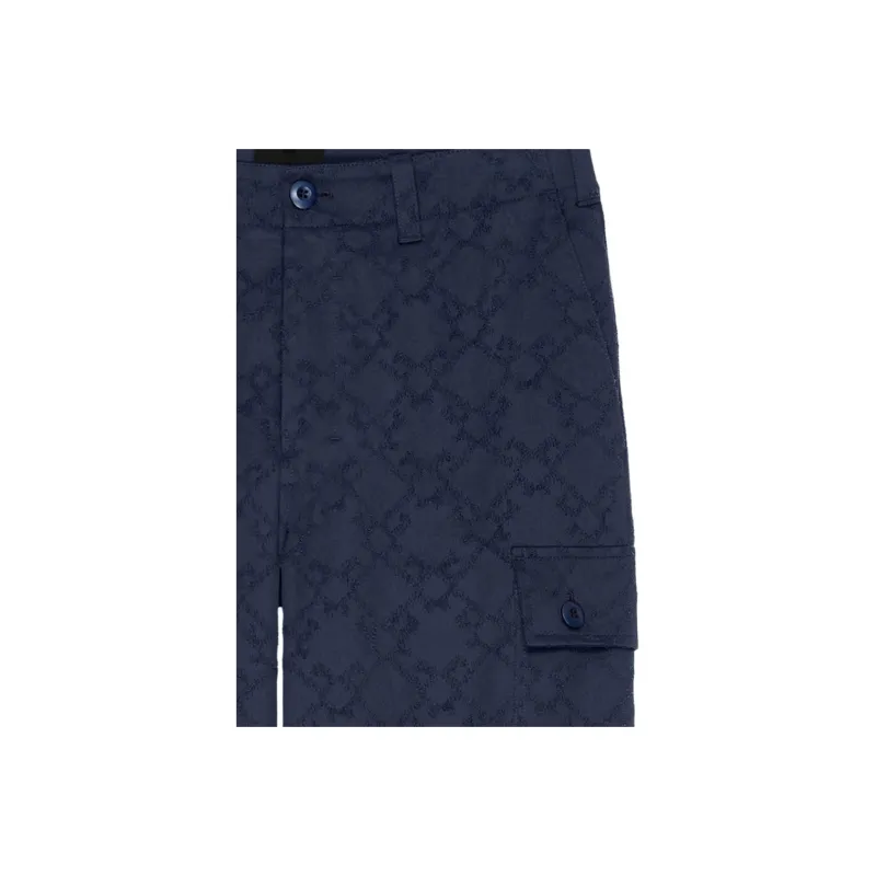 Givenchy SS25 Cargo Pants Men's Marine Blue-3