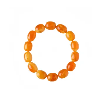MUSHIFEN Beeswax Jujube Bead Fortune Bracelet # Good Luck Women's