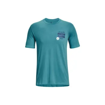 Under Armour T Shirts Men Blue