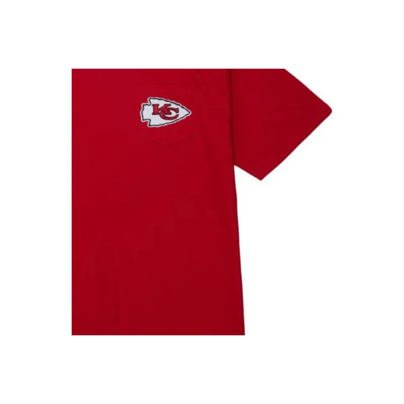 Mitchell Ness T Shirts Men Red-2