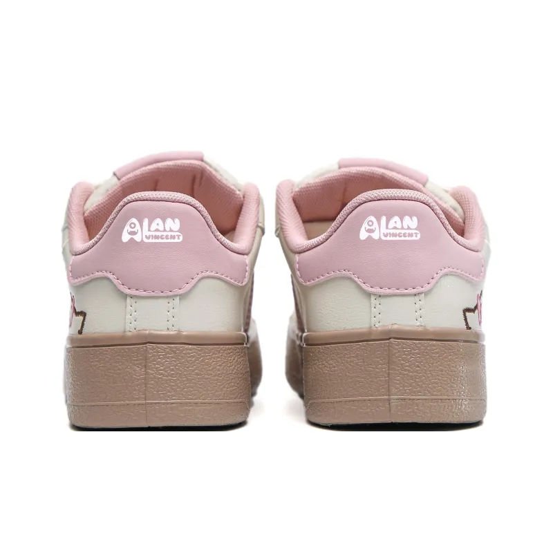 Alan Vincent Non slip Breathable And Wear resistant Low Top Skateboard Shoes Women's-2