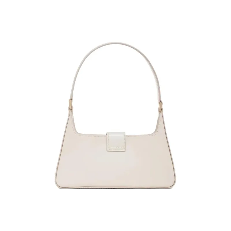 Anine Bing Calfskin Handbag, Shoulder Bag Women's Ivory White-1