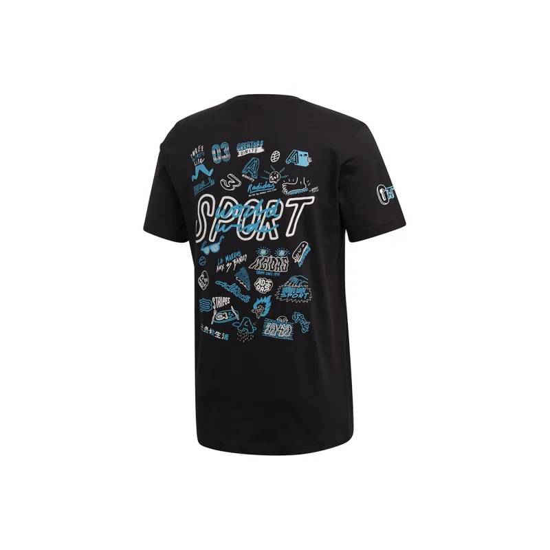 Adidas T Shirts Men Black-0