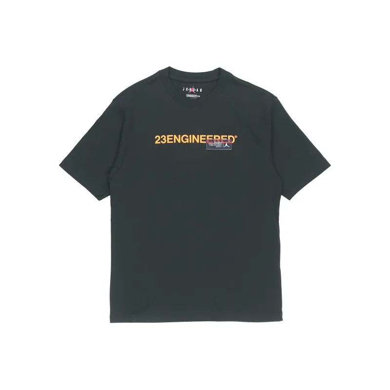 Jordan Drop Shoulder Sleeve T-Shirt Men's Black-0