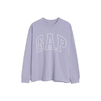 GAP T-Shirts Unisex Light Purple