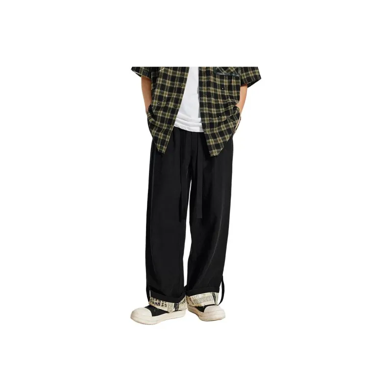 SONGS ALONG Casual Pants Unisex-5