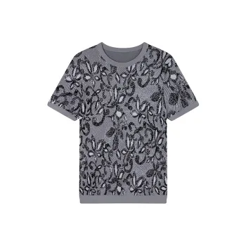 DAVID NAMAN SS22 T Shirt Men's Gray