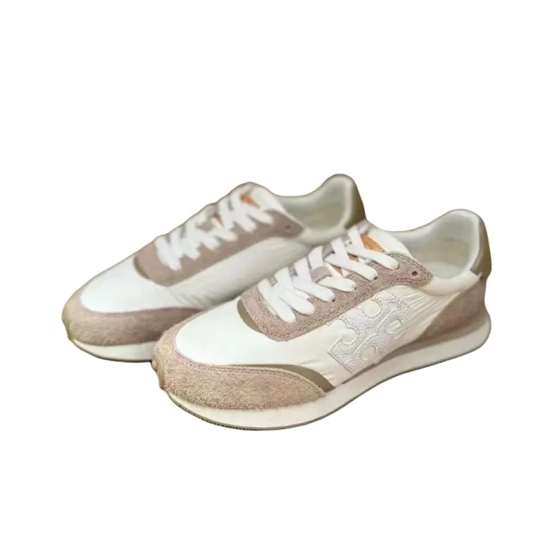 TORY BURCH Destiny Trainer Low Top Casual Shoes Women's White-4