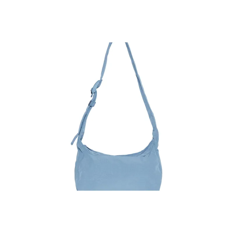 COS Nylon Saddle Bag, Crossbody Bag, Shoulder Bag Regular Unisex Light Blue-4