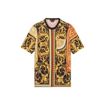 VERSACE T-Shirts Men Yellow